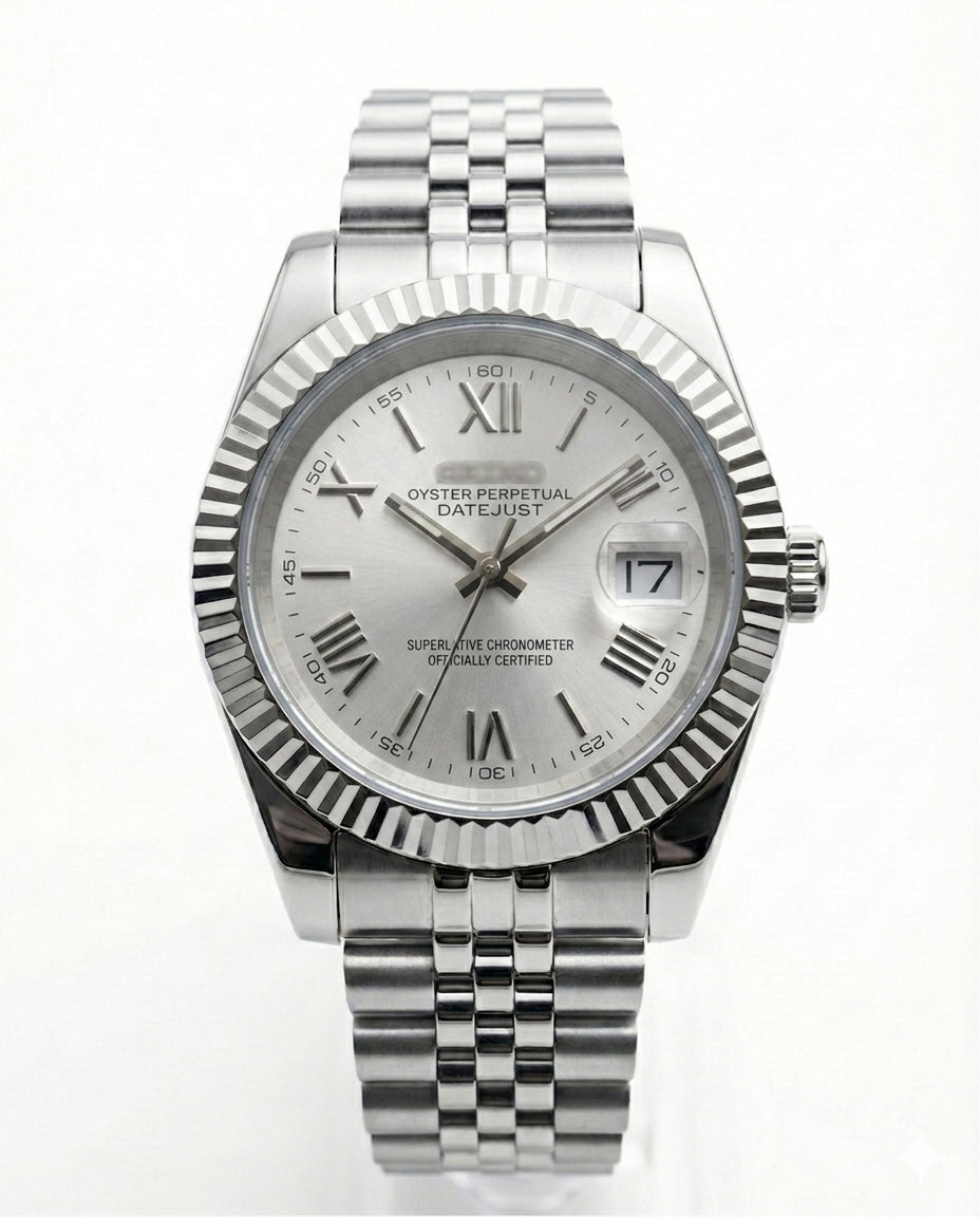 Datejust MOD White Roman