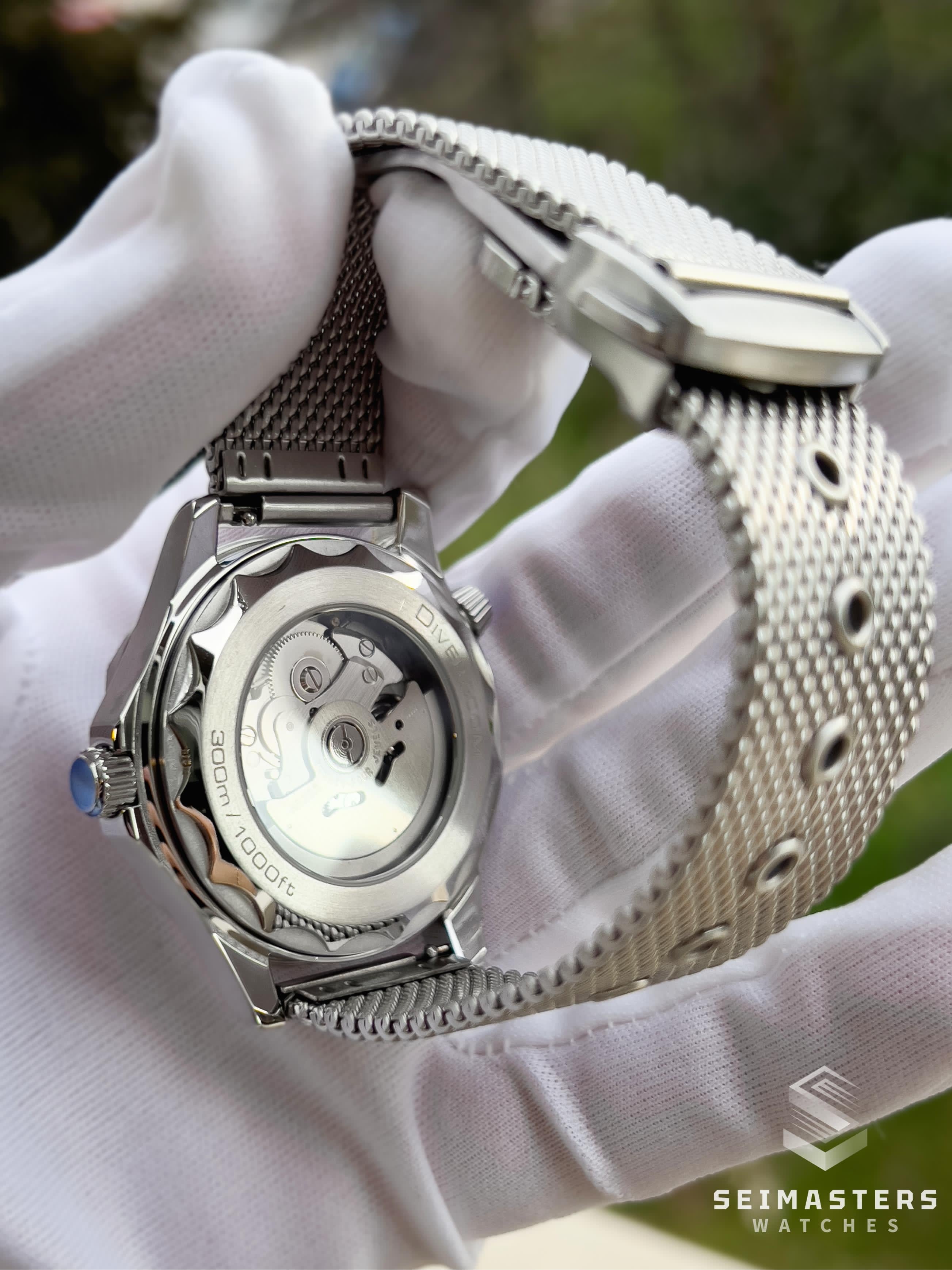 Seamaster MOD Silver Brown 42mm