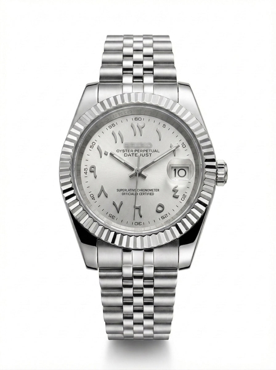 Datejust MOD Arab White