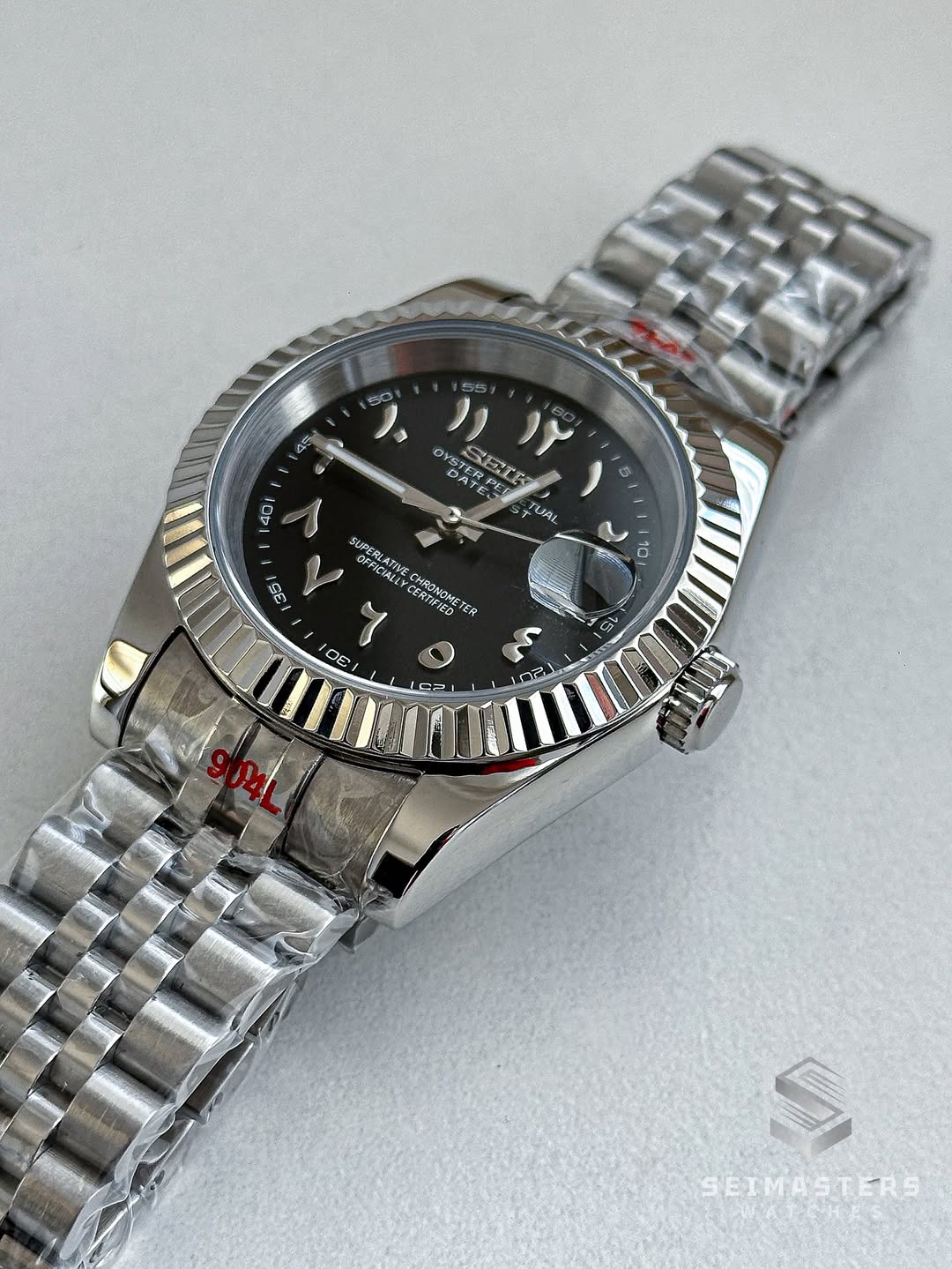 Datejust MOD Arab Black
