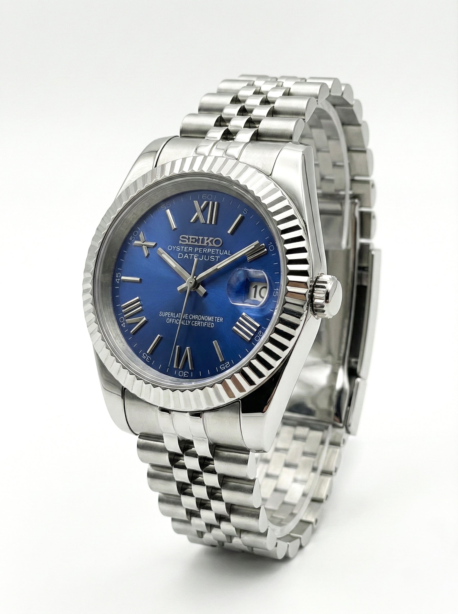 Datejust MOD Blue Roman