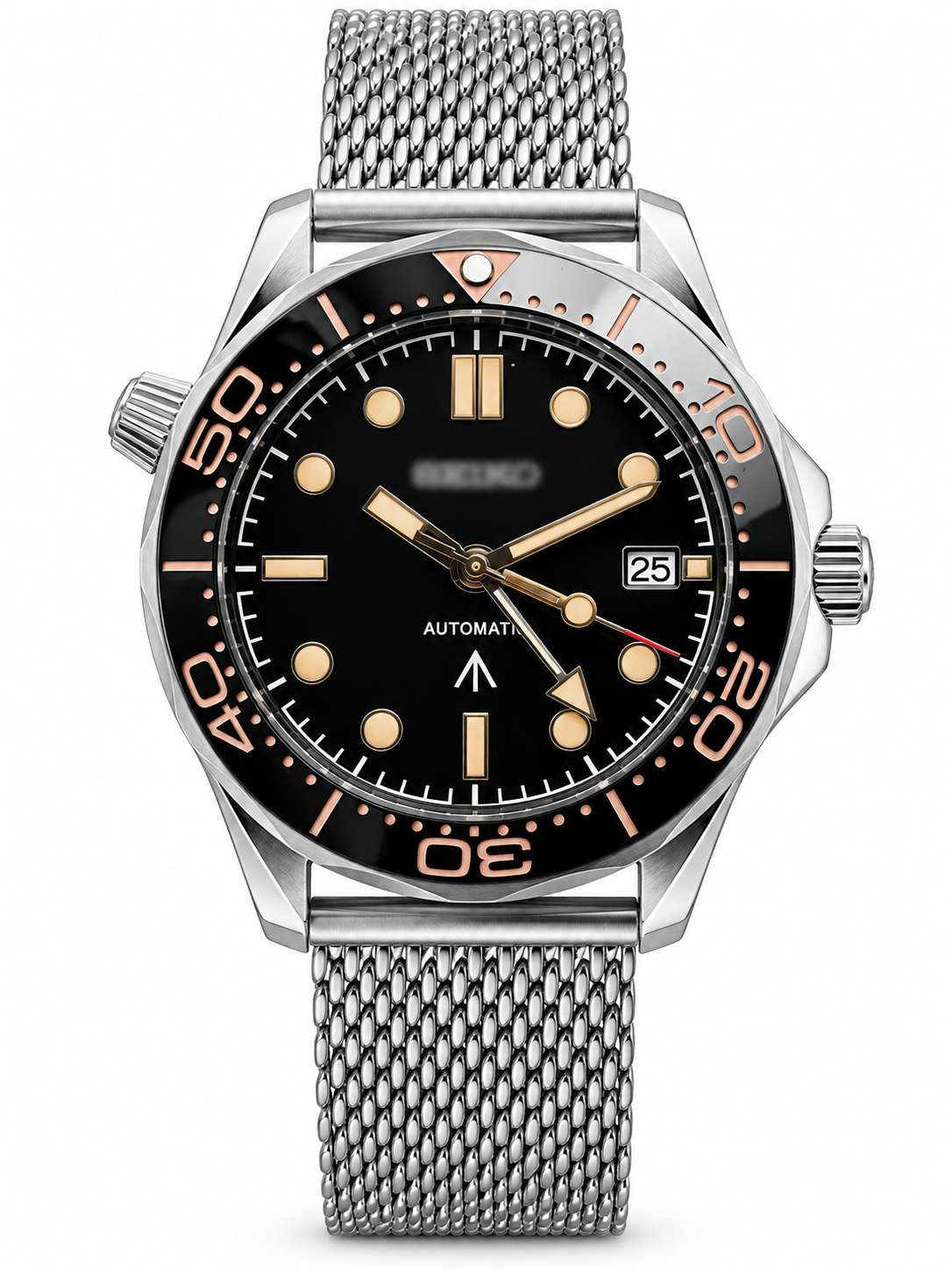 Seamaster MOD Silver Brown 42mm