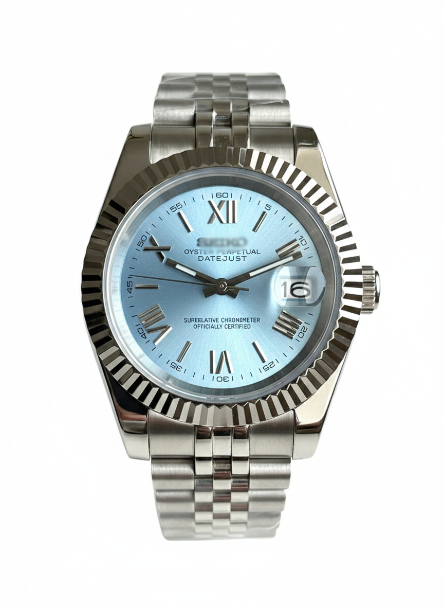 Datejust MOD Ice Blue Roman