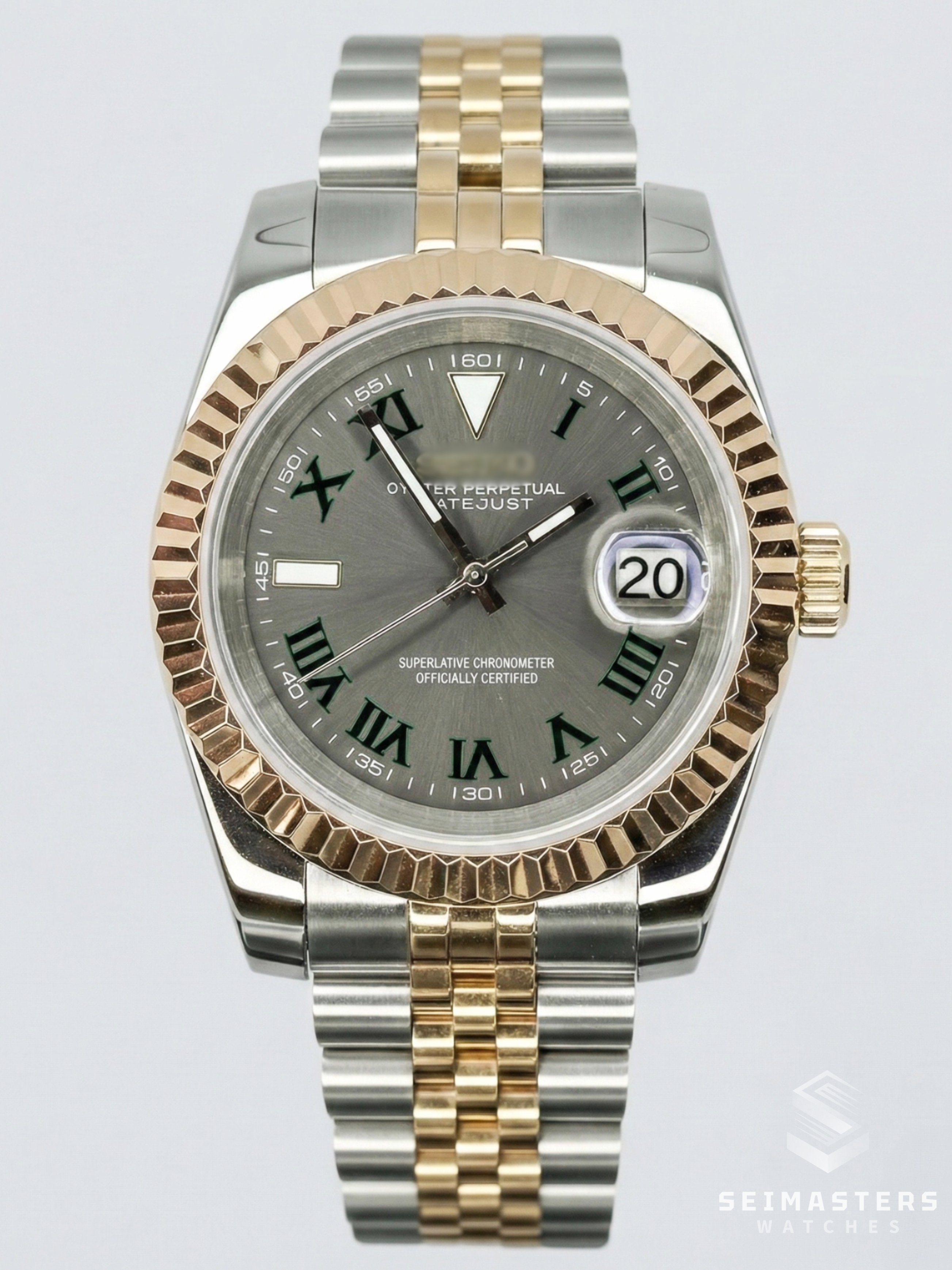 Datejust MOD Wimbledon Rose Gold Silver