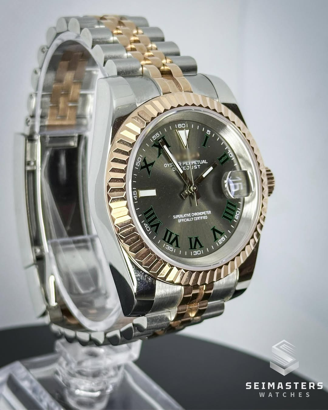 Datejust MOD Wimbledon Rose Gold Silver