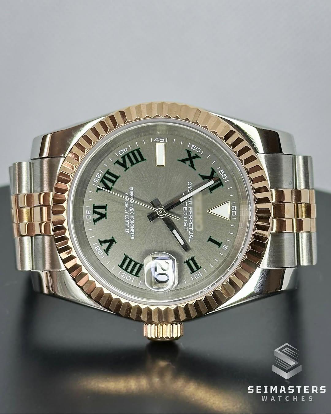 Datejust MOD Wimbledon Rose Gold Silver